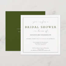 Chuva de Noiva Clássica Verde Profundo Elegante