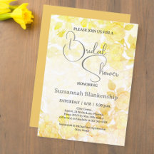Chuva de Noiva com Fundo Floral Pastel Sutil