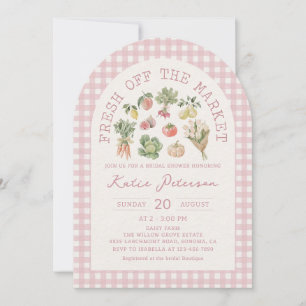 Convite Chuva de Noiva Pink Fresh off the Market