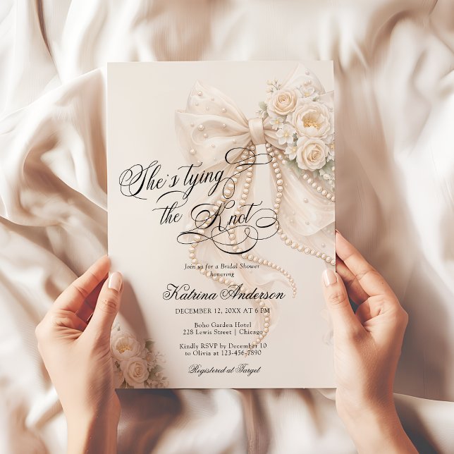 Convite Chuva de Presentes: Ela Está se Casando Chá de Noi (Criador carregado)