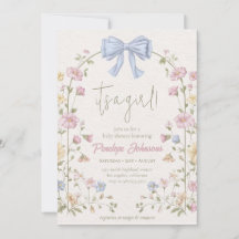 Chuva Floral Bege Macio É uma Menina Chamada de Be