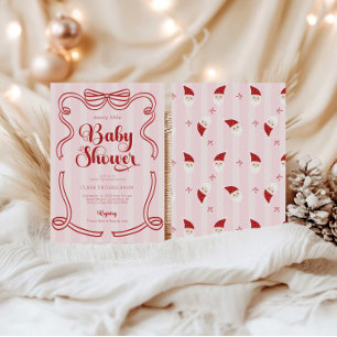 Convite Chuveiro de Bebê Alegre Preppy Loveshack