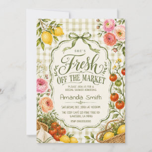 Convite Chuveiro de Noiva Fresh Off the Market