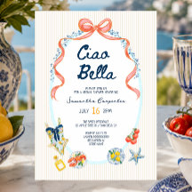 Chuveiro de noiva italiano Ciao bella de verão