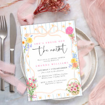 Chuveiro Floral de Noiva Fresco do Mercado