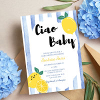 Ciao Baby Italy Whimsical Lemon Chá de fraldas