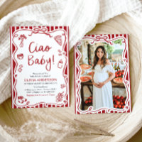 Ciao Baby Whimsic Italiane Pizza Chá de fraldas