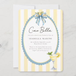 Convite Ciao Bella Bachelorette Weekend Invitation