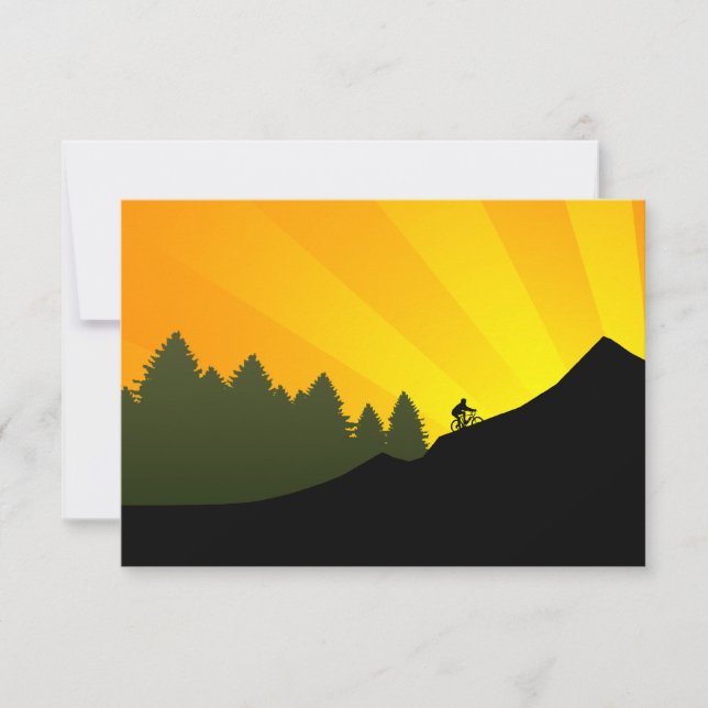 Convite ciclagem: rayz da montanha (Frente)