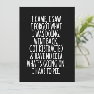 Convite Cidadão Idoso Eu Vim Eu Vi Eu Esqueci O Que Era