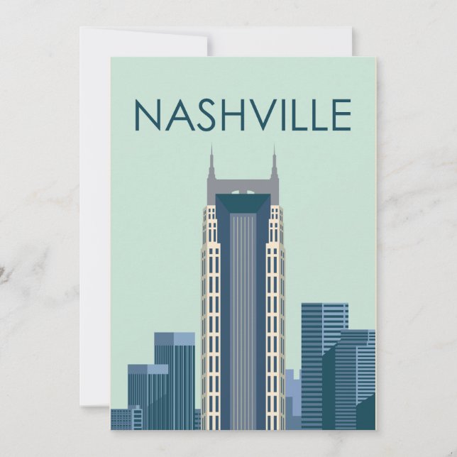 Convite Cidade de Nashville (Frente)