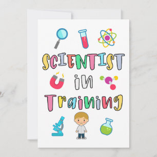Convite Cientista em Treinamento para Jovens Cientistas