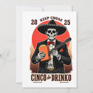 Convite Cinco de Mayo 2025