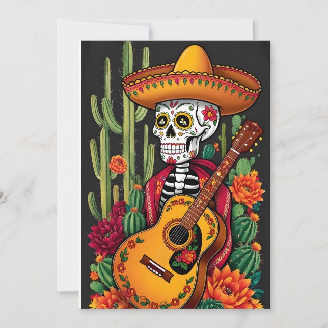 Convite Cinco de Mayo Fiesta (Frente)