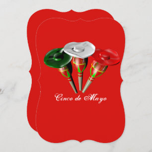 Convite Cinco de mayo ,fiesta mexicano