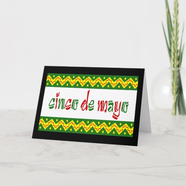 Convite cinco de mayo party invitation (Frente)