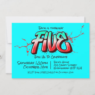 Convite Cinco Grafites Brilhantes