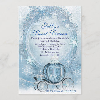Convite Cinderella Invitation, Cinderella Sweet Dezesseis