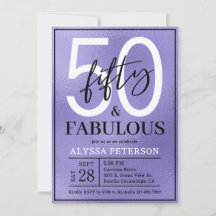 Cinquenta & Fabuloso Roteiro de Aniversário de 50 