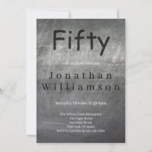 Cinquenta | Festa de Aniversário de 50 Anos Para E