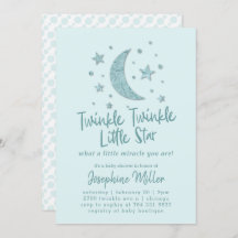 Cintilação chá de fraldas pequeno da hortelã das