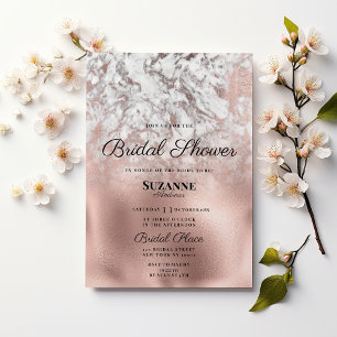 Convite Cinza branca-rosa--branca-Chá de panela-de-ouro