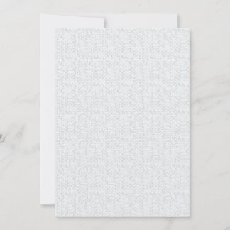 Convite Cinza Claro Floral Geométrico | Padrão Moderno de