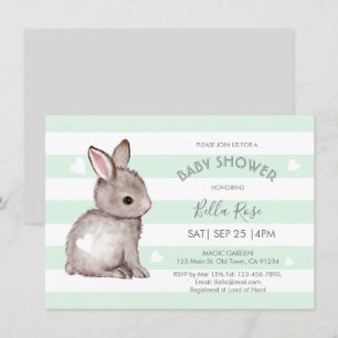 Convite Cinza Da Casa Da Moeda - Chá de fraldas De Coraç