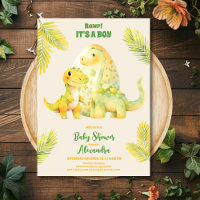 Cinza de Água Dinossauro Verde Bebê