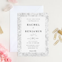 cinza marble casamento simples e moderno