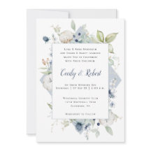 Cinza Verde Dusty Blue Sage Casamento Floral