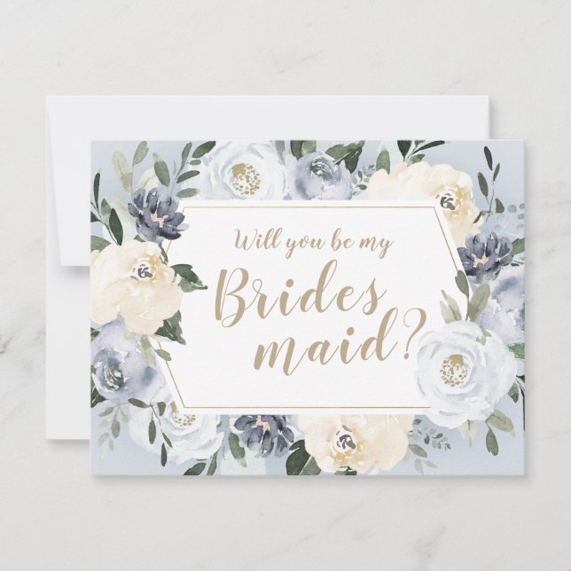 Convite Cinzas botânicas malignas, serás a minha dama de h (Frente)