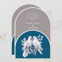 Cinzas leves e anéis e arcos azuis oceânicos