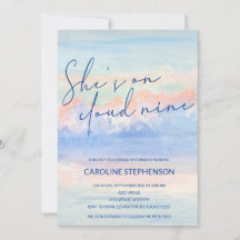 Cinzas No Chá de panela De Aquarela Da Nuvem Nine