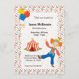 Convite Circo