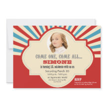 Circo Vermelho Azul Era o 10º Aniversário