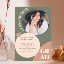 Circuito retroativo verde castanho 5 fotos graduaç