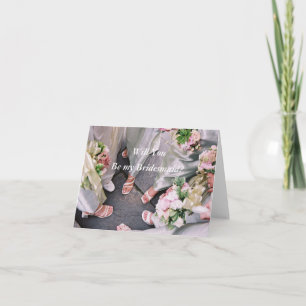 Convite Círculo de Casamento - Seja minha madrinha