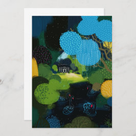 Convite Cisne Negro no lago