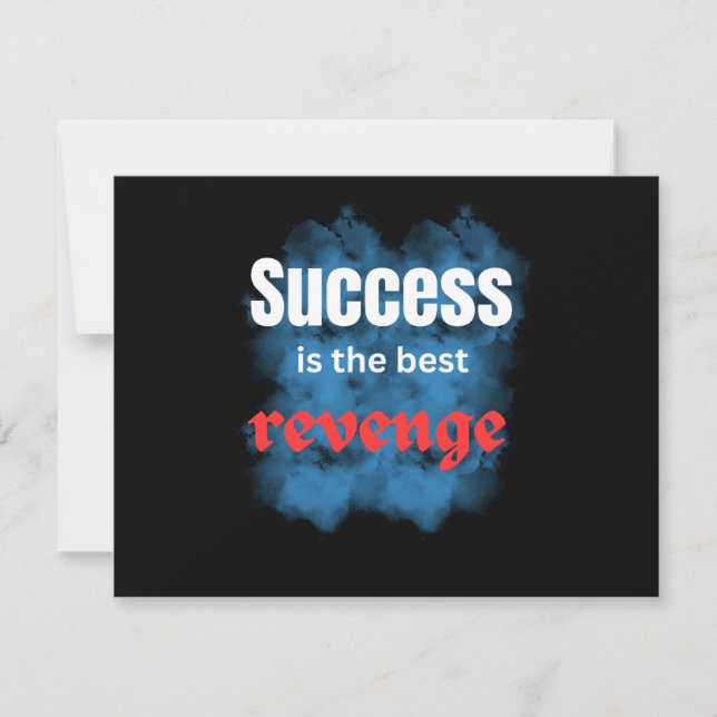 Convite citas positivas\o sucesso é a vingança (Frente)