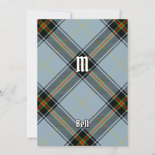 Convite Clan Bell Tartan