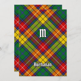 Convite Clan Buchanan Tartan