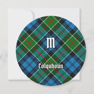 Convite Clan Colquhoun Tartan
