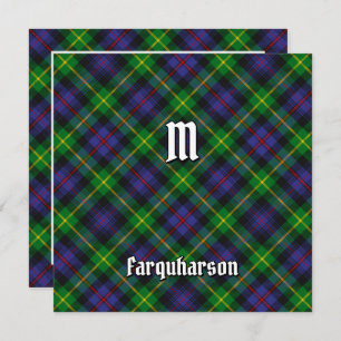 Convite Clan Farquharson Tartan