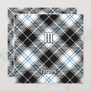Convite Clan Forbes Vestido Tartan