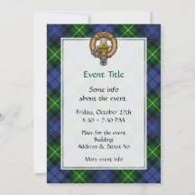 Clan Gordon Crest sobre Tartan