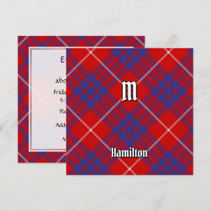 Convite Clan Hamilton Red Tartan