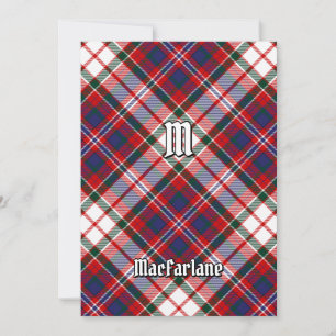 Convite Clan MacFarlane Dress Tartan