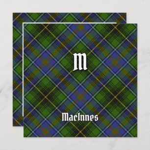Convite Clan MacInnes Tartan