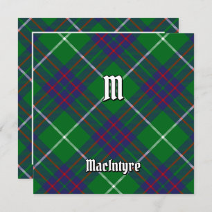 Convite Clan MacIntyre Tartan